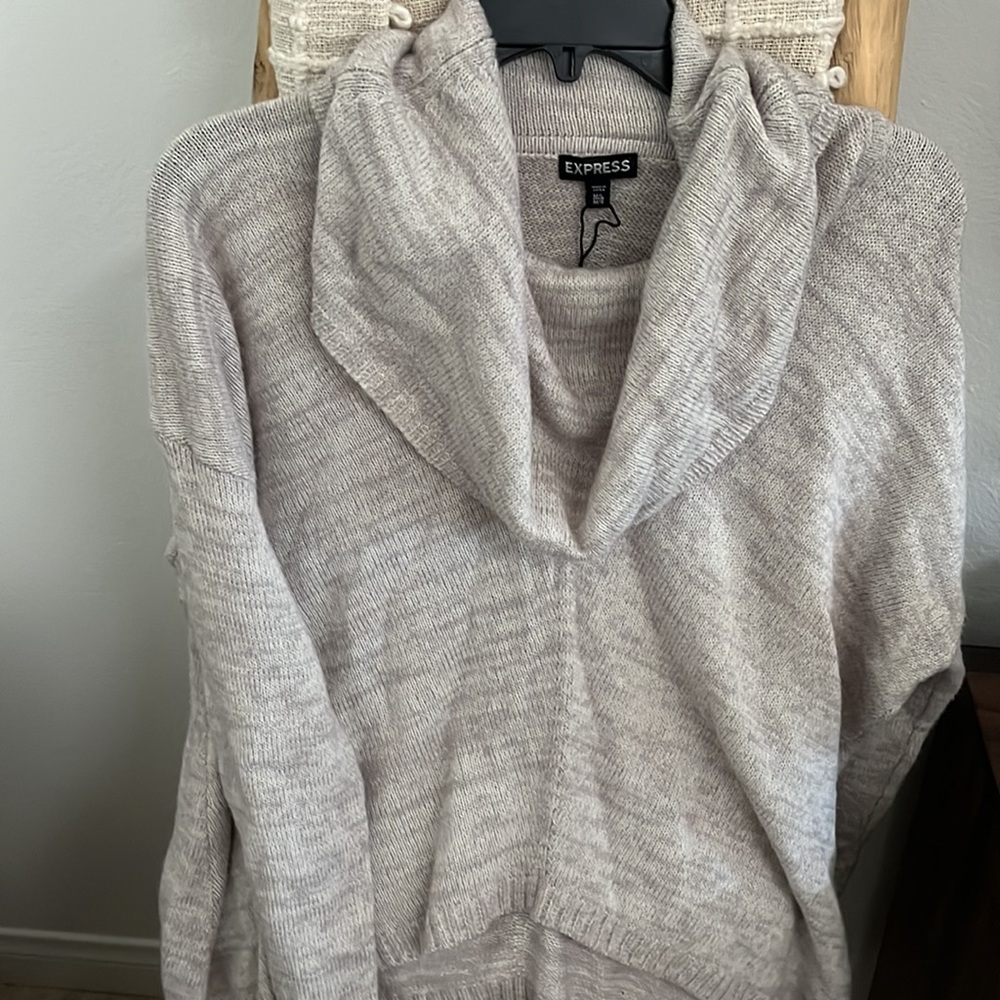 NWOT Express Pullover Sweater Ivory